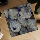 Lost Oyster by Jeanette Vertentes. Shown as a detailed flat fine art print, highlighting archival giclee quality. Available as an archival giclee rolled canvas, fine art paper, or poster print. SKU 72620a.