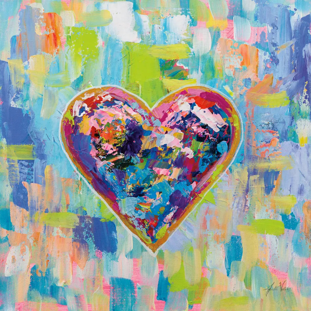Love After Heartbreak by Jeanette Vertentes. SKU 78272a. Archival Giclee Fine art print for wall decor.