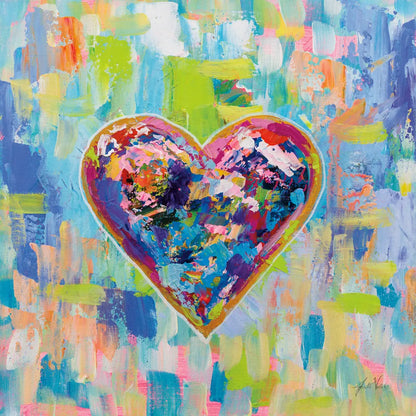 Love After Heartbreak by Jeanette Vertentes. SKU 78272a. Archival Giclee Fine art print for wall decor.