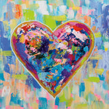 Love After Heartbreak v2 by Jeanette Vertentes. SKU 89193a. Archival Giclee Fine art print for wall decor.