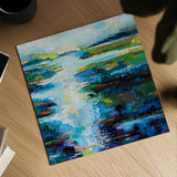 Luminescence by Jeanette Vertentes. Shown as a detailed flat fine art print, highlighting archival giclee quality. Available as an archival giclee rolled canvas, fine art paper, or poster print. SKU 71514a.