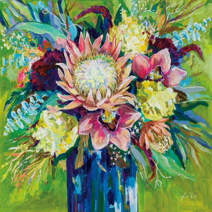Marias Bouquet by Jeanette Vertentes. SKU 78266a. Archival Giclee Fine art print for wall decor.