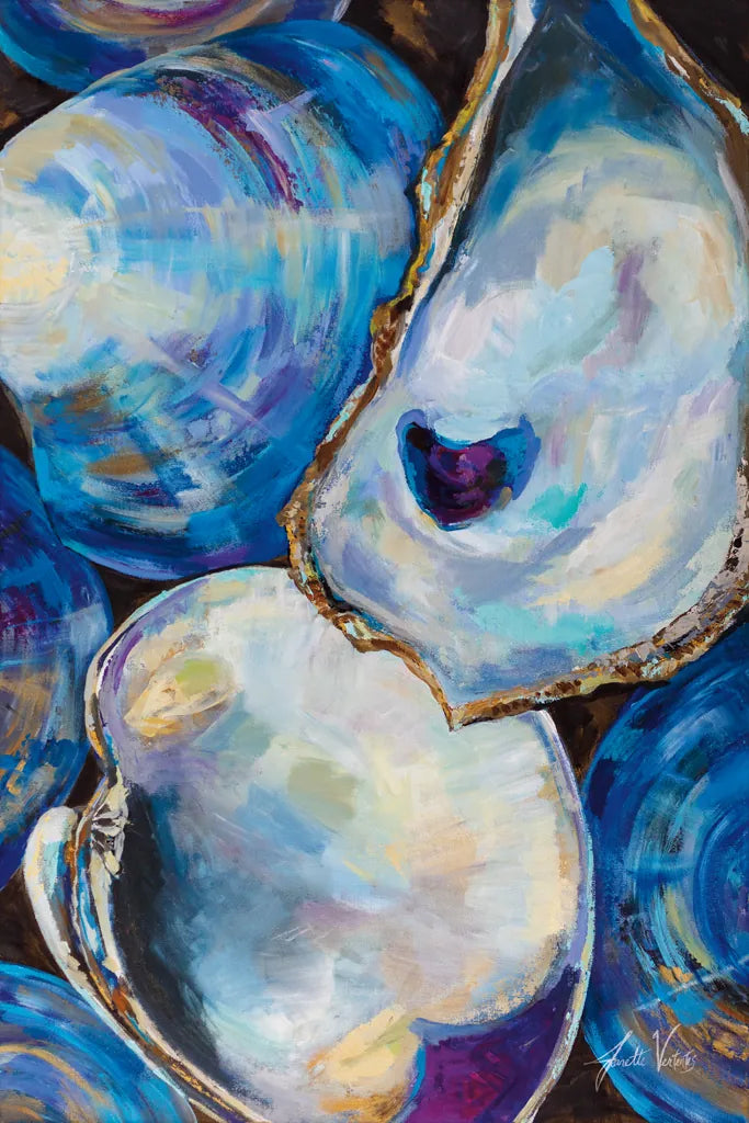 Matunuck Shells by Jeanette Vertentes. SKU 72149h. Archival Giclee Fine art print for wall decor.