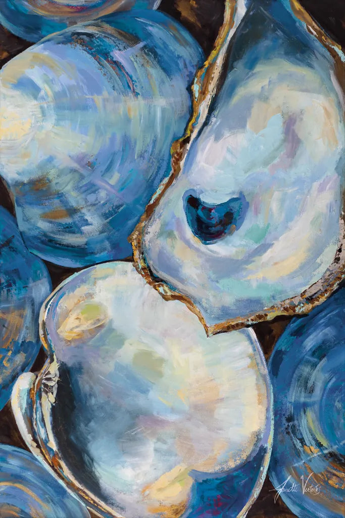 Matununk Shells Light by Jeanette Vertentes. SKU 73156h. Archival Giclee Fine art print for wall decor.