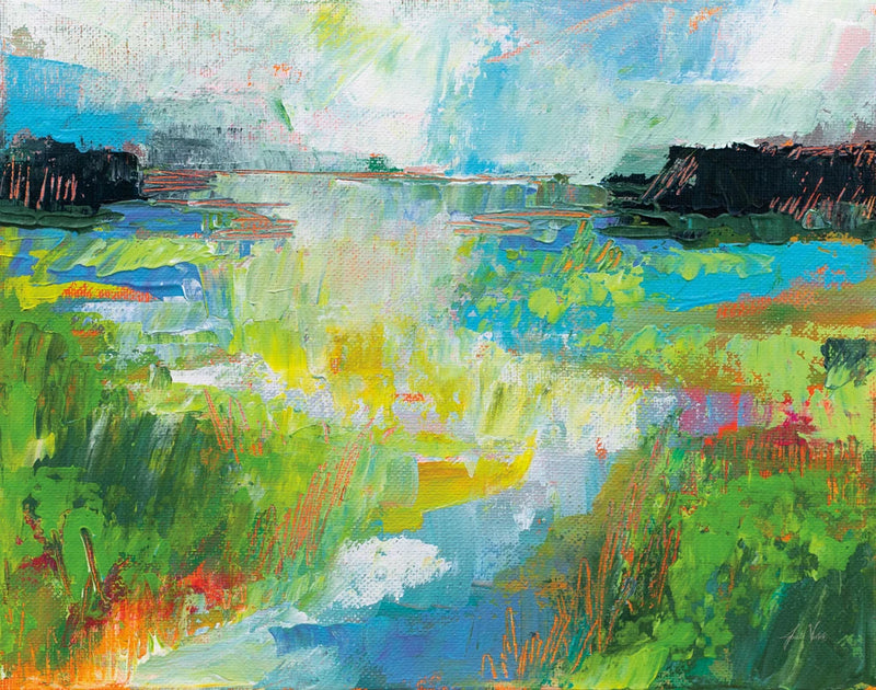 Misty River by Jeanette Vertentes