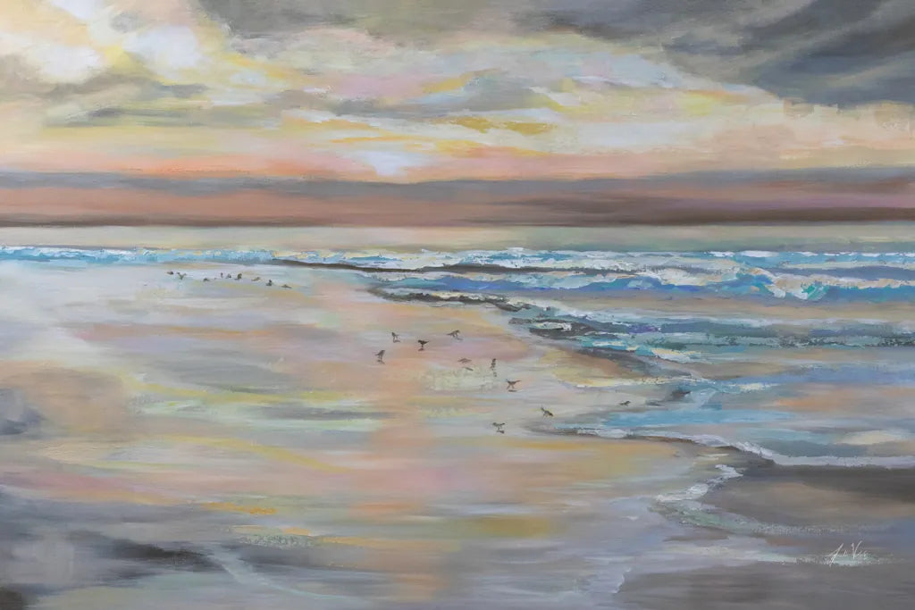 Morning Run by Jeanette Vertentes. SKU 95740i. Archival Giclee Fine art print for wall decor.