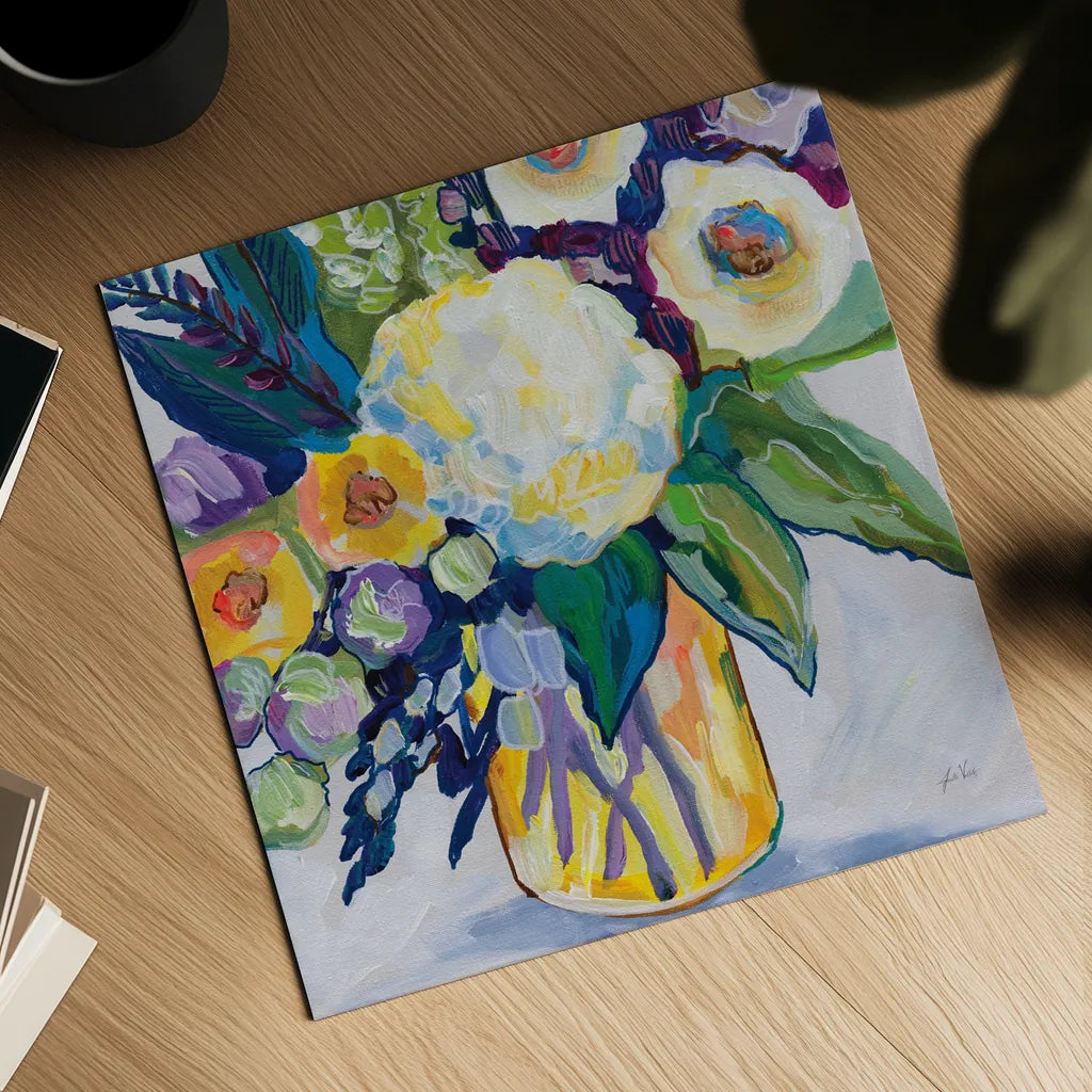 My Flame by Jeanette Vertentes. Shown as a detailed flat fine art print, highlighting archival giclee quality. Available as an archival giclee rolled canvas, fine art paper, or poster print. SKU 95750a.