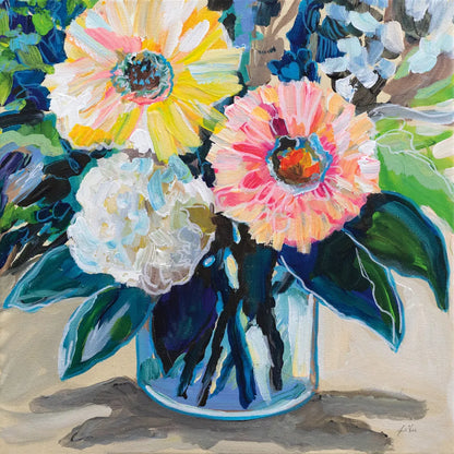 My Treasure by Jeanette Vertentes. SKU 96280a. Archival Giclee Fine art print for wall decor.