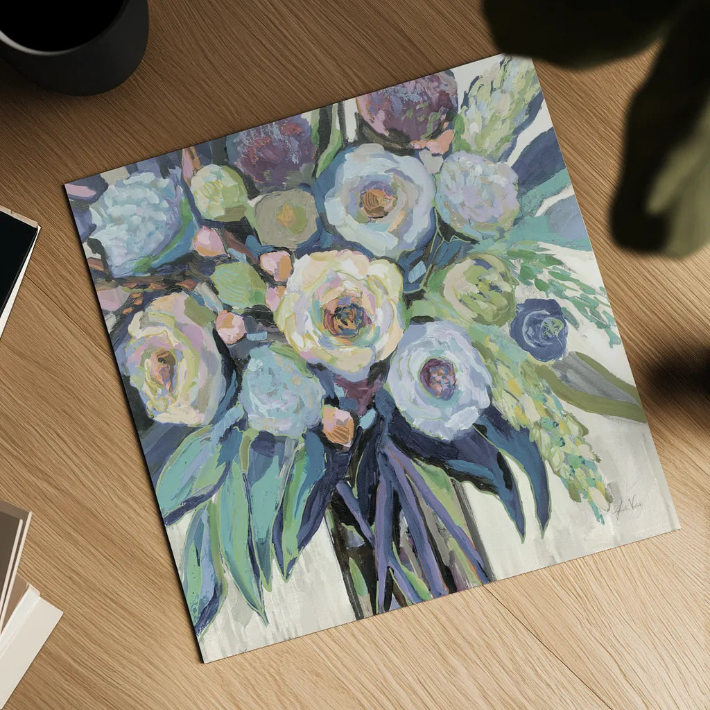 Nighttime Neutral by Jeanette Vertentes. Shown as a detailed flat fine art print, highlighting archival giclee quality. Available as an archival giclee rolled canvas, fine art paper, or poster print. SKU 61600a.