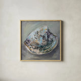 Outside by Jeanette Vertentes. Shown in a natural wood glass frame for a timeless modern aesthetic. Available as an archival giclee rolled canvas, fine art paper, or poster print. SKU 98934a.