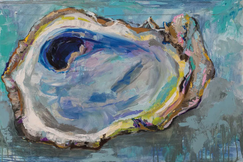 Oyster Two by Jeanette Vertentes. SKU 55496i. Archival Giclee Fine art print for wall decor.
