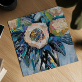 Peachy by Jeanette Vertentes. Shown as a detailed flat fine art print, highlighting archival giclee quality. Available as an archival giclee rolled canvas, fine art paper, or poster print. SKU 91761a.