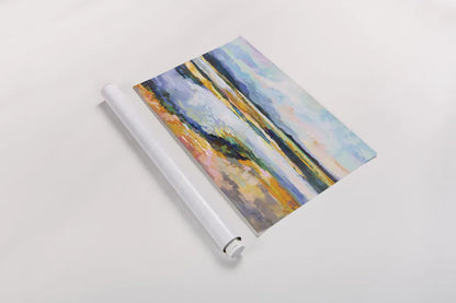 Piece of Mind by Jeanette Vertentes. shown as a rolled paper print. Available as archival giclee rolled canvas, fine art paper, or poster print. SKU 67244i.