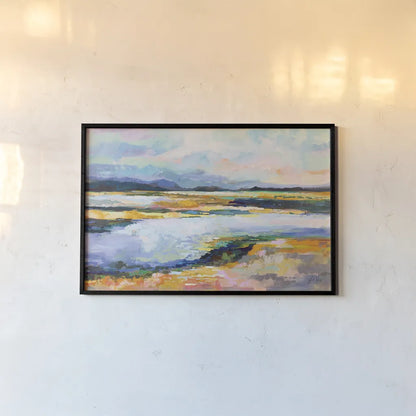 Piece of Mind by Jeanette Vertentes. shown as a paper print in a black flame. Available as a archival giclee rolled canvas, fine art paper, or poster print. SKU 67244i.