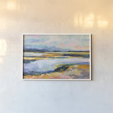 Piece of Mind by Jeanette Vertentes. shown as a paper print in a white frame. Available as a archival giclee rolled canvas, fine art paper, or poster print. SKU 67244i.