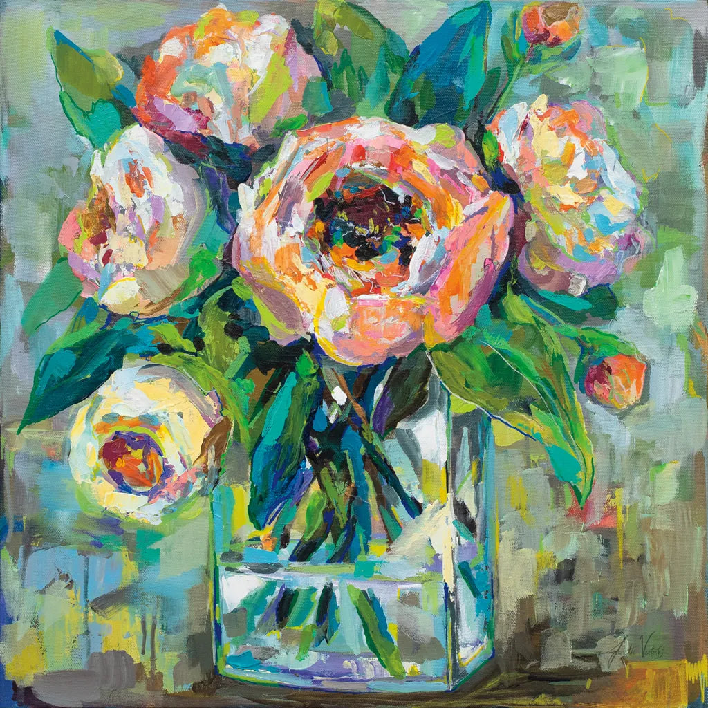 Pink by Jeanette Vertentes. SKU 53471a. Archival Giclee Fine art print for wall decor.