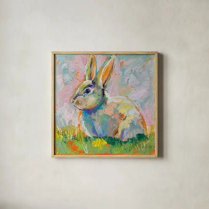 Piper by Jeanette Vertentes. Shown in a natural wood glass frame for a timeless modern aesthetic. Available as an archival giclee rolled canvas, fine art paper, or poster print. SKU 71464a.