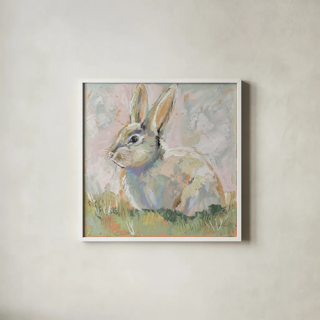 Piper Neutral by Jeanette Vertentes. Shown in a crisp white glass frame for a clean and minimalist style. Available as an archival giclee rolled canvas, fine art paper, or poster print. SKU 78359a.