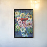 Prosperity by Jeanette Vertentes. shown as a paper print in a black flame. Available as a archival giclee rolled canvas, fine art paper, or poster print. SKU 67250h.