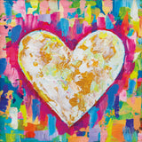 Pure Love Bright by Jeanette Vertentes. SKU 85470a. Archival Giclee Fine art print for wall decor.