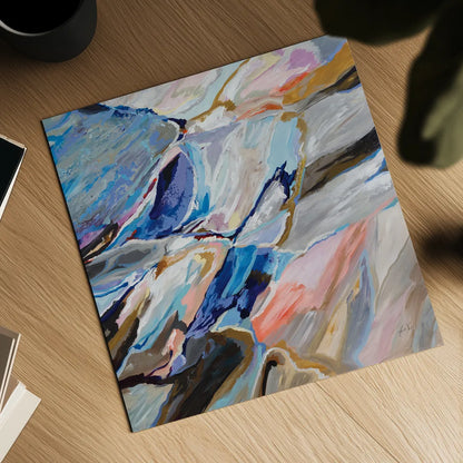 Push by Jeanette Vertentes. Shown as a detailed flat fine art print, highlighting archival giclee quality. Available as an archival giclee rolled canvas, fine art paper, or poster print. SKU 89812a.