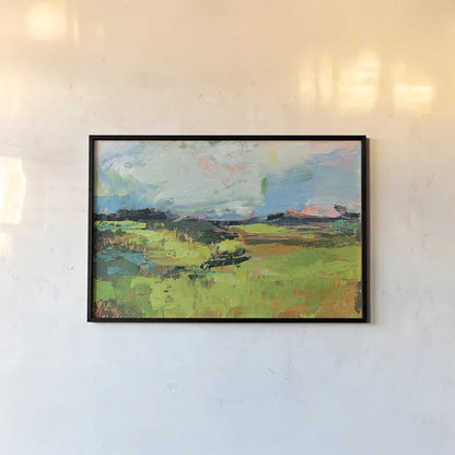 Quag by Jeanette Vertentes. shown as a paper print in a black flame. Available as a archival giclee rolled canvas, fine art paper, or poster print. SKU 59577i.