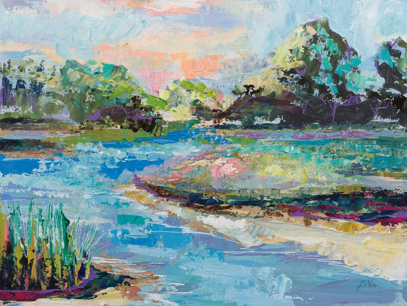 River Glow by Jeanette Vertentes