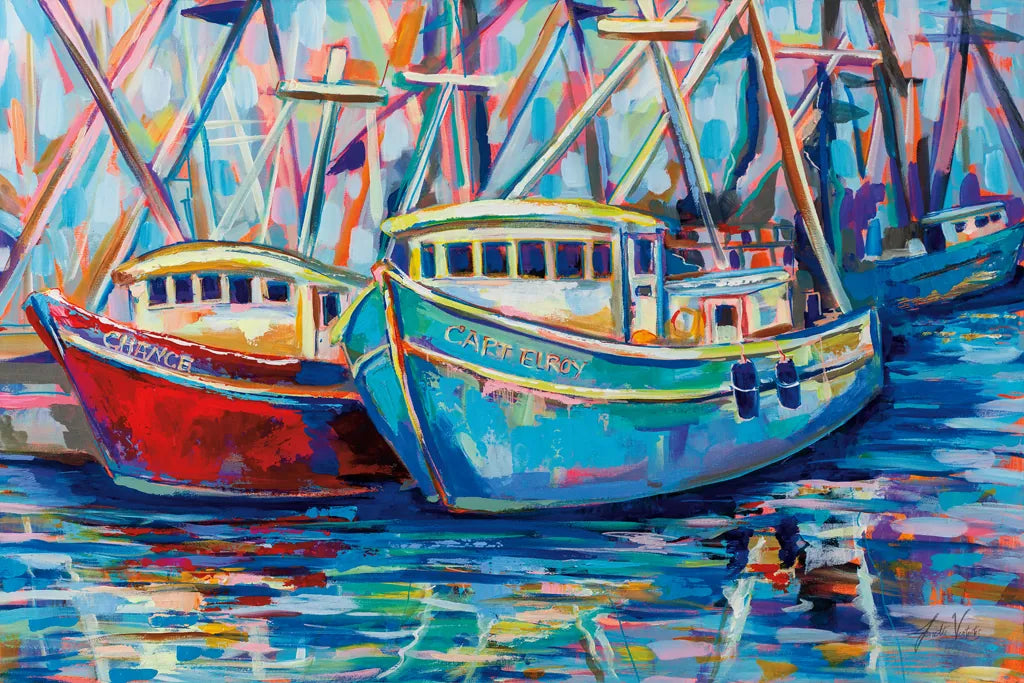 Salty Duo by Jeanette Vertentes. SKU 75676i. Archival Giclee Fine art print for wall decor.