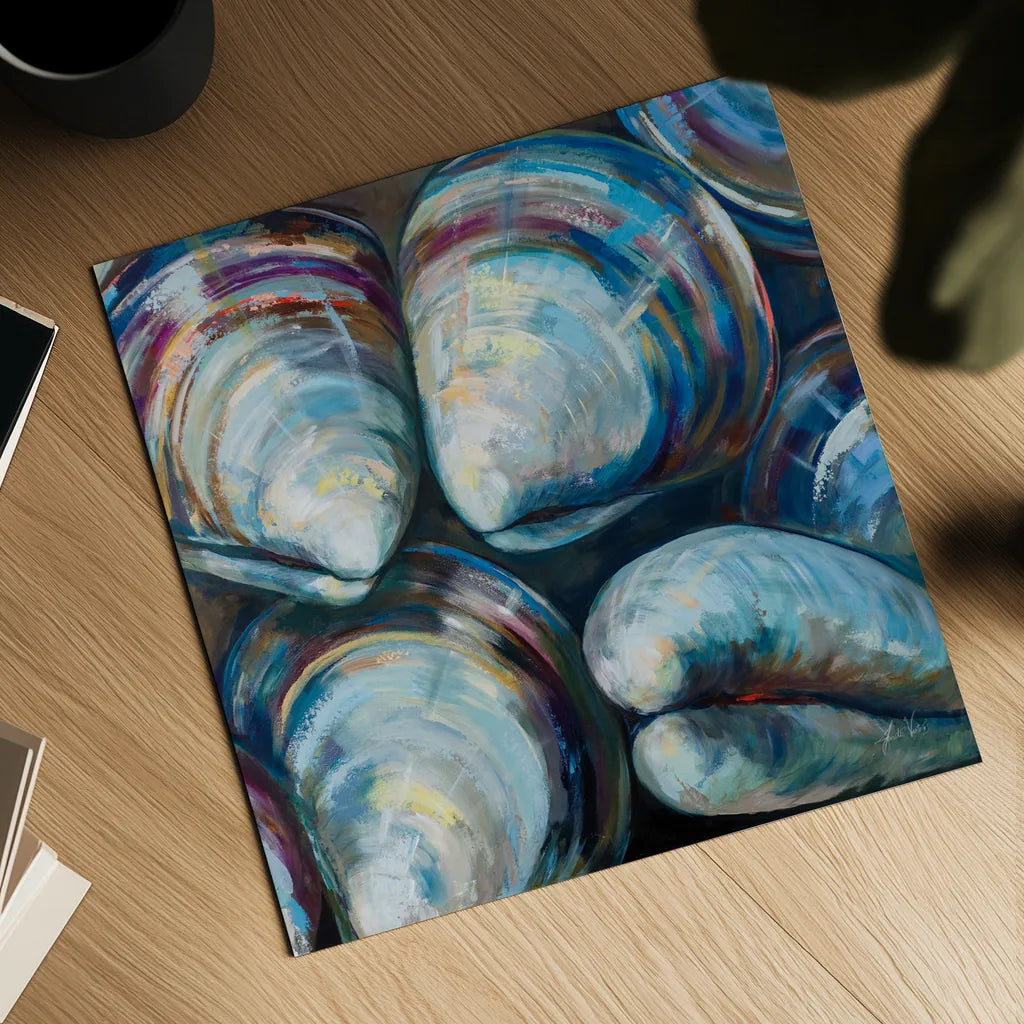 Salty II by Jeanette Vertentes. Shown as a detailed flat fine art print, highlighting archival giclee quality. Available as an archival giclee rolled canvas, fine art paper, or poster print. SKU 70562a.