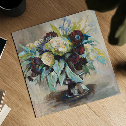 Serenity by Jeanette Vertentes. Shown as a detailed flat fine art print, highlighting archival giclee quality. Available as an archival giclee rolled canvas, fine art paper, or poster print. SKU 49139a.