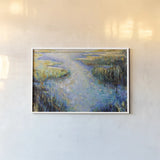 Shimmer Crop by Jeanette Vertentes. shown as a paper print in a white frame. Available as a archival giclee rolled canvas, fine art paper, or poster print. SKU 72153i.
