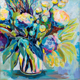 Spring Bloom by Jeanette Vertentes. SKU 71504a. Archival Giclee Fine art print for wall decor.