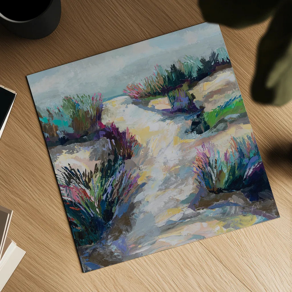 Summer Breeze by Jeanette Vertentes. Shown as a detailed flat fine art print, highlighting archival giclee quality. Available as an archival giclee rolled canvas, fine art paper, or poster print. SKU 93135a.