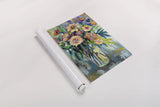 Summer Happiness by Jeanette Vertentes. shown as a rolled paper print. Available as archival giclee rolled canvas, fine art paper, or poster print. SKU 53918h.