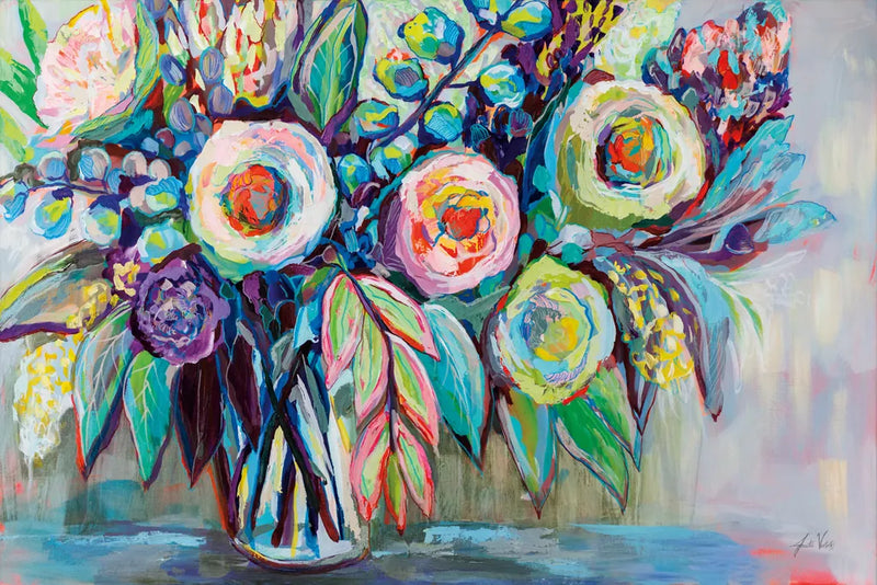 Summer Pop by Jeanette Vertentes. SKU 71506i. Archival Giclee Fine art print for wall decor.