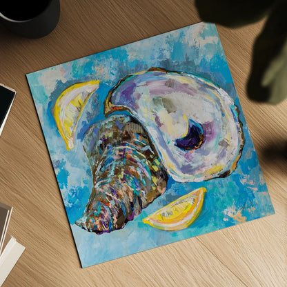 Tasty by Jeanette Vertentes. Shown as a detailed flat fine art print, highlighting archival giclee quality. Available as an archival giclee rolled canvas, fine art paper, or poster print. SKU 74835a.