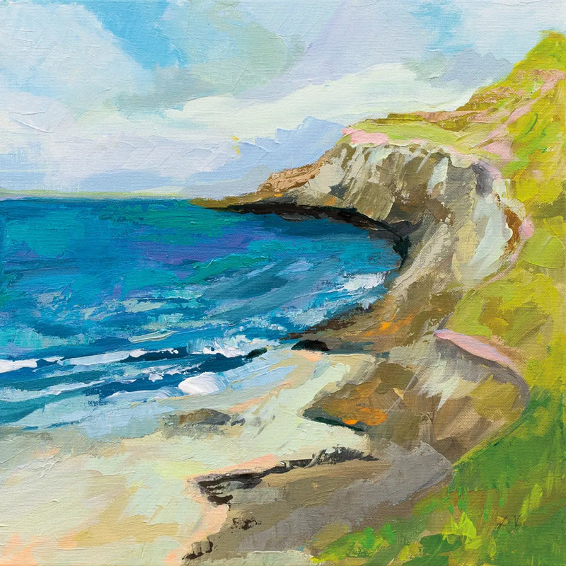 The Bluffs by Jeanette Vertentes. SKU 59572a. Archival Giclee Fine art print for wall decor.
