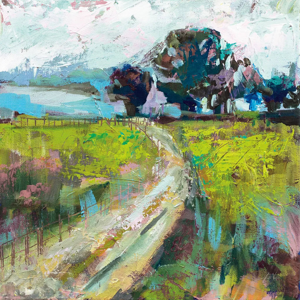 The Meadow v2 by Jeanette Vertentes. SKU 61331a. Archival Giclee Fine art print for wall decor.