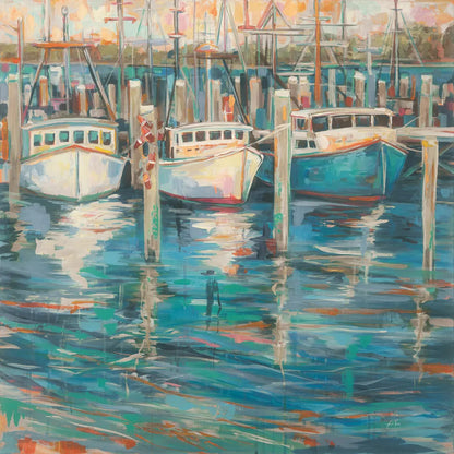 Trio Light by Jeanette Vertentes. SKU 50080a. Archival Giclee Fine art print for wall decor.