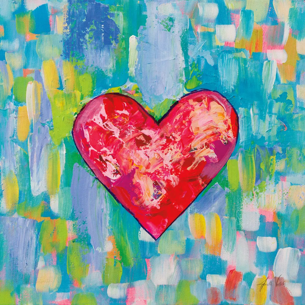 True Love Bright by Jeanette Vertentes. SKU 85471a. Archival Giclee Fine art print for wall decor.