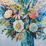 Turquoise Days by Jeanette Vertentes. SKU 79329a. Archival Giclee Fine art print for wall decor.