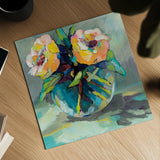 Twins by Jeanette Vertentes. Shown as a detailed flat fine art print, highlighting archival giclee quality. Available as an archival giclee rolled canvas, fine art paper, or poster print. SKU 53180a.