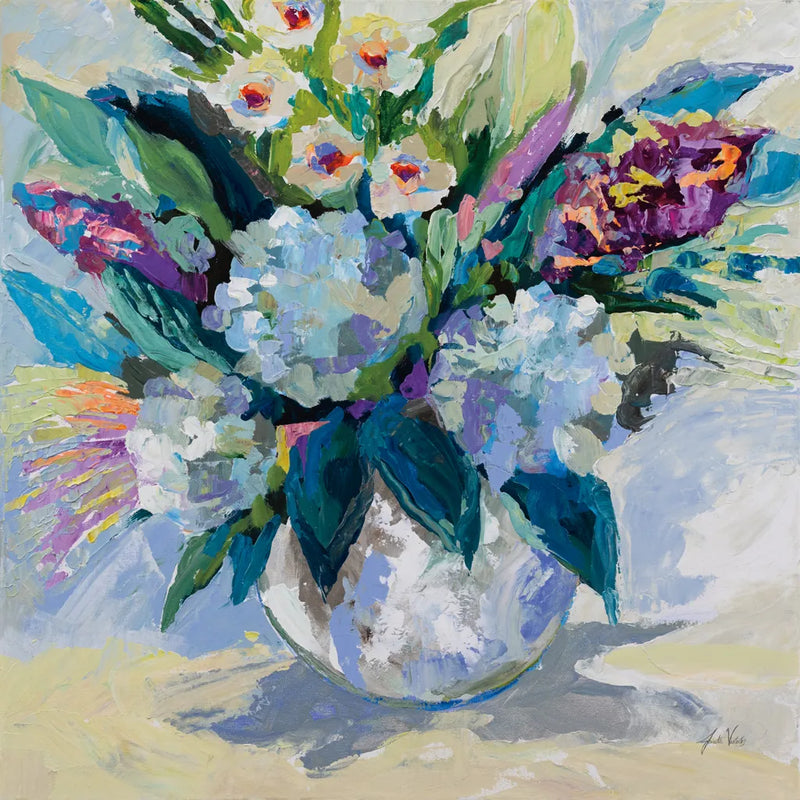 Uptown Girl by Jeanette Vertentes. SKU 103159a. Archival Giclee Fine art print for wall decor.