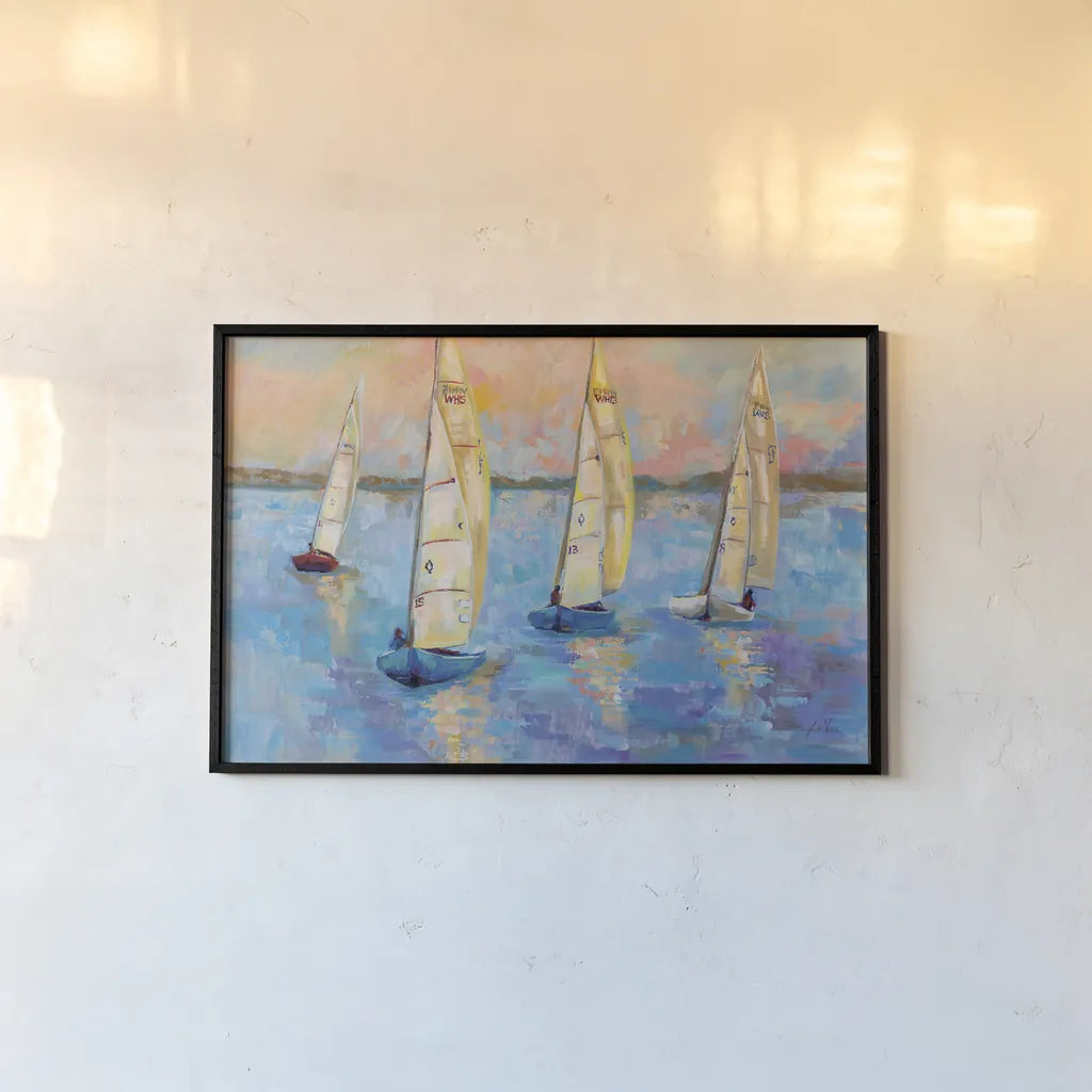 Watch Hill 15s by Jeanette Vertentes. shown as a paper print in a black flame. Available as a archival giclee rolled canvas, fine art paper, or poster print. SKU 72929i.