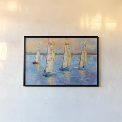 Watch Hill 15s by Jeanette Vertentes. shown as a paper print in a black flame. Available as a archival giclee rolled canvas, fine art paper, or poster print. SKU 72929i.