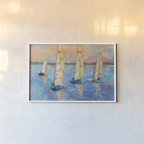 Watch Hill 15s by Jeanette Vertentes. shown as a paper print in a white frame. Available as a archival giclee rolled canvas, fine art paper, or poster print. SKU 72929i.