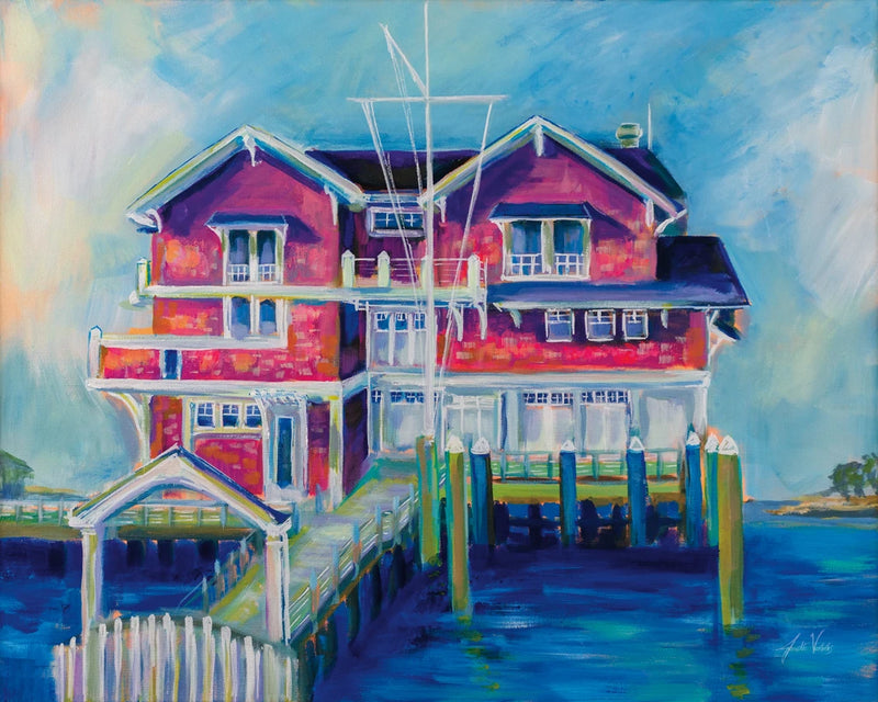 Watch Hill Yacht Club by Jeanette Vertentes