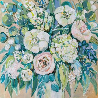 White Wedding by Jeanette Vertentes. SKU 74839a. Archival Giclee Fine art print for wall decor.