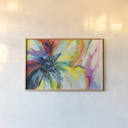 Winsome Crop by Jeanette Vertentes. shown as a paper print in a natural frame. Available as a archival giclee rolled canvas, fine art paper, or poster print. SKU 64386i.