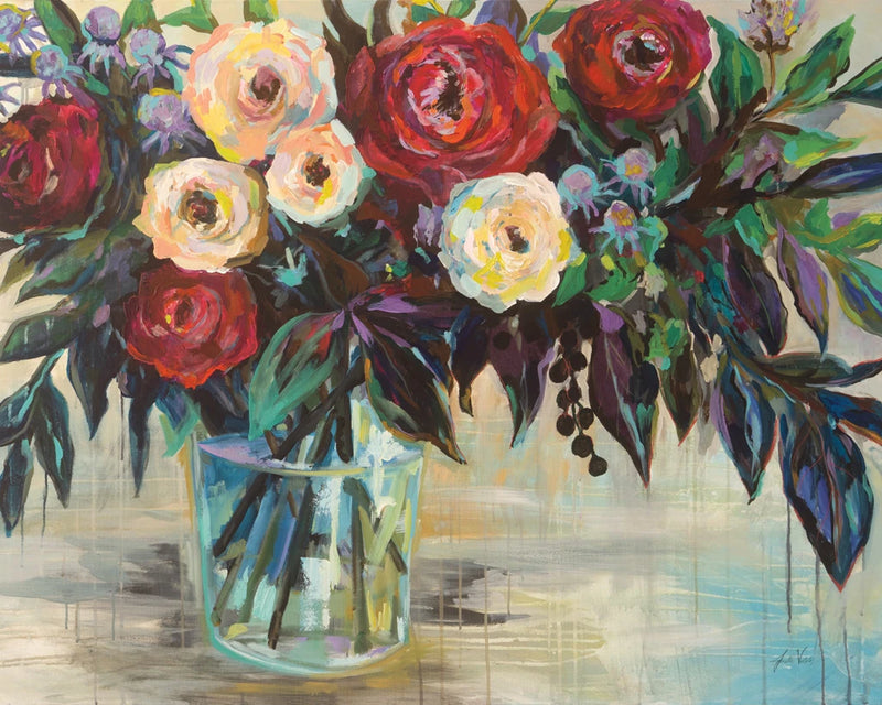 Winter Floral Crop by Jeanette Vertentes